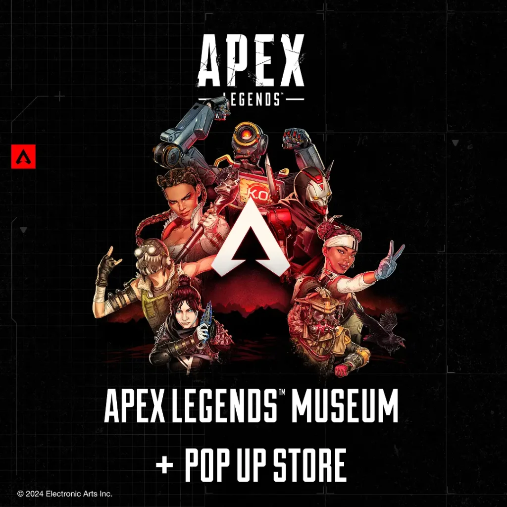 【2024年】大人気ゲーム「Apex Legends」5周年記念イベント「Apex Legends™ Museum＋POP UP STORE 」福岡PARCOにて開催！