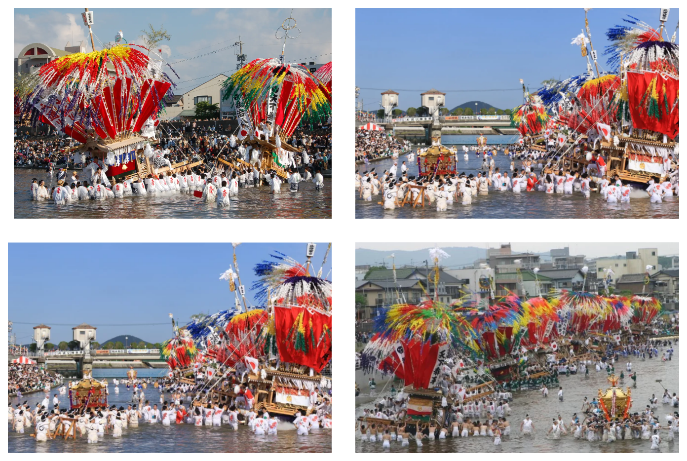 田川・伝統の祭り「川渡り神幸祭」2024年開催情報